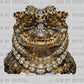 Glam Gators Mascot Faux Texture Paint Ready to Press DTF Transfers Sublimation Transfers
