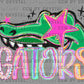 Gators Pastel Mascot Ready to Press DTF Transfers Sublimation Transfers
