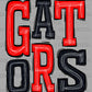 Gators Red  Black Mascot Ready to Press Transfer DTF Transfer Sublimation Transfer