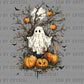Spooky Ghost Ready to Press Transfer DTF Transfer Sublimation Transfer