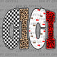 Gigi Leopard Ready to Press Instant Peel DTF Transfers Sublimation Transfers