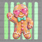 Pastel Gingerbread Christmas Winter Ready to Press DTF Transfers