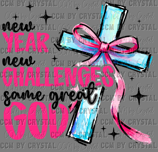New Year Same Great God Ready to Press Instant Peel DTF Transfers Sublimation Transfers