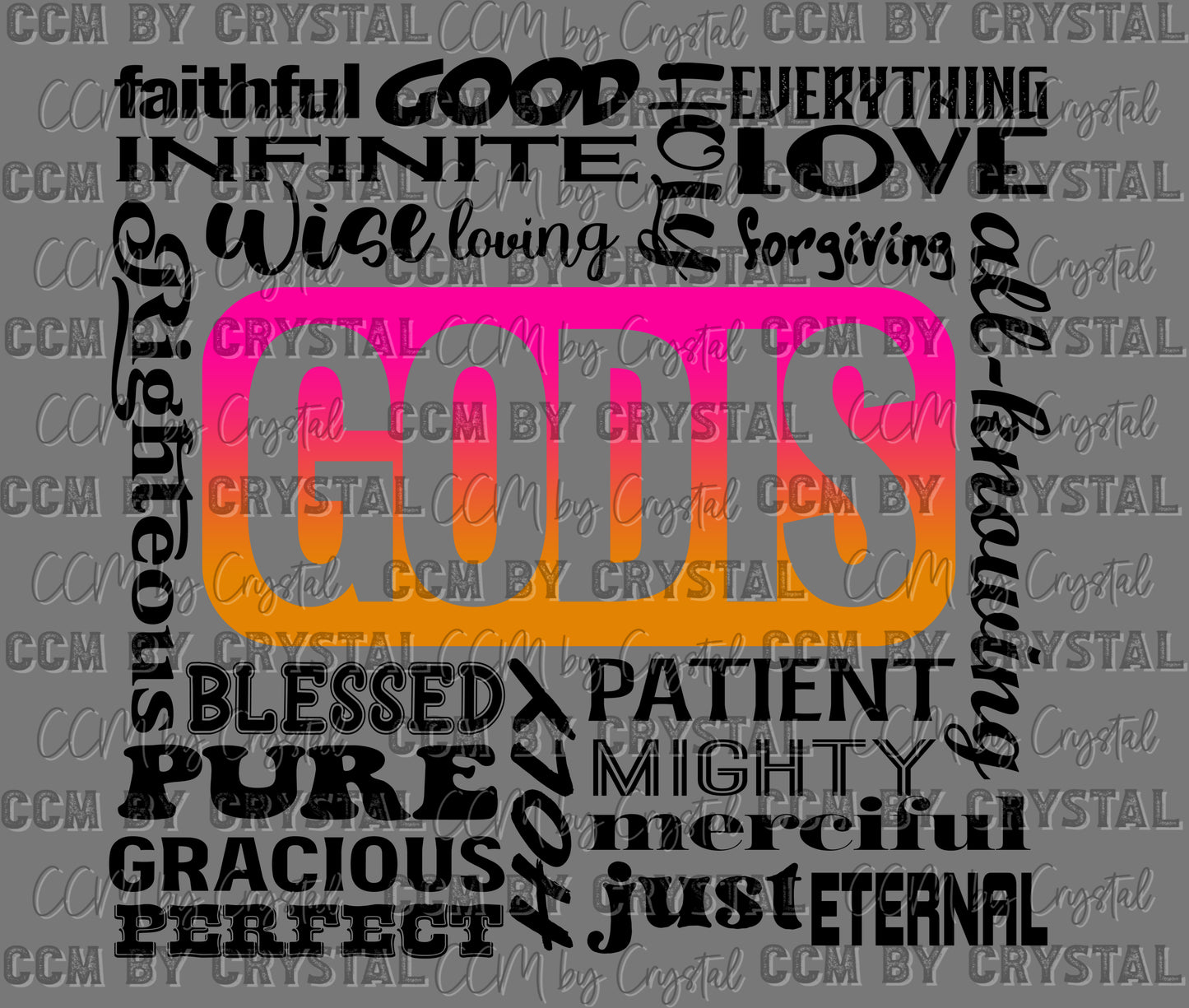 God Is Ready to Press DTF Transfers Sublimation Transfers