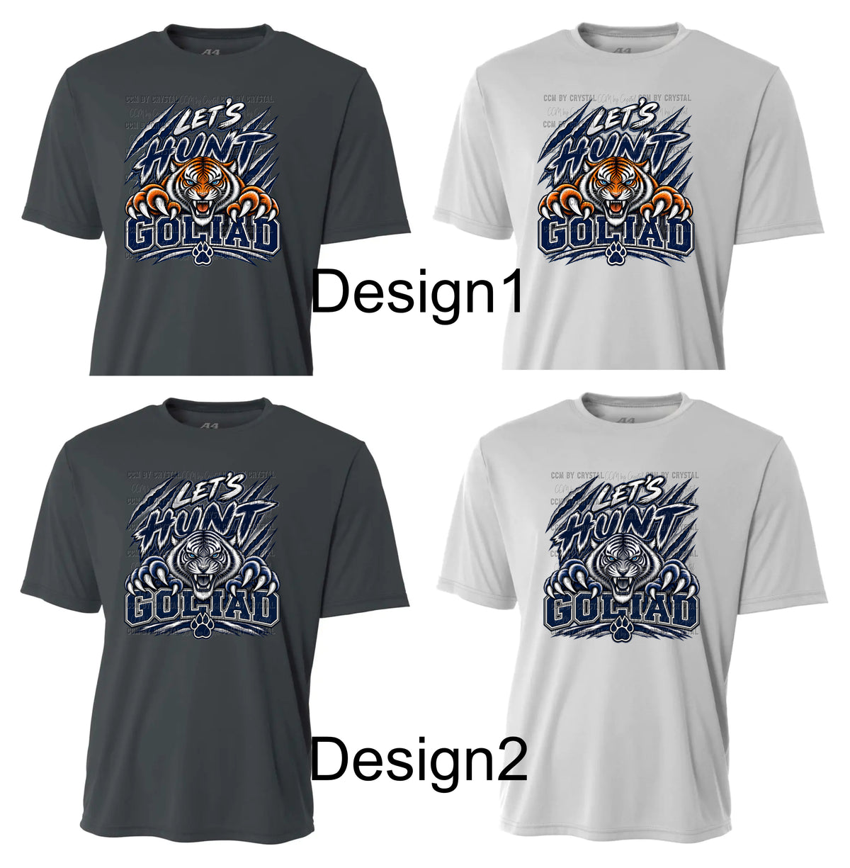 Goliad Tigers let's Hunt GT T Shirt 26