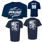 Goliad All Stars 2026 Minor & Major Boys Navy T-shirt