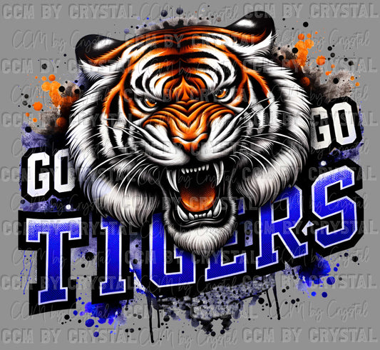 Go Tigers Mascot Ready to Press Transfer