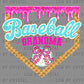 Baseball Grandma Ice Cream Drip Ready to Press Transfer DTF Transfer Sublimation Transfer