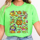 Spooky Green Guy Halloween Gildan Softstyle T-Shirt