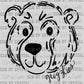 Grizzlies Doodle Ready to Press Transfer DTF Transfer Sublimation Transfer