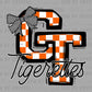 Checkered GT Tigers/Tigerettes T-Shirt