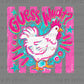 Guess What Chicken Butt Ready to Press DTF Transfers Sublimation Transfers