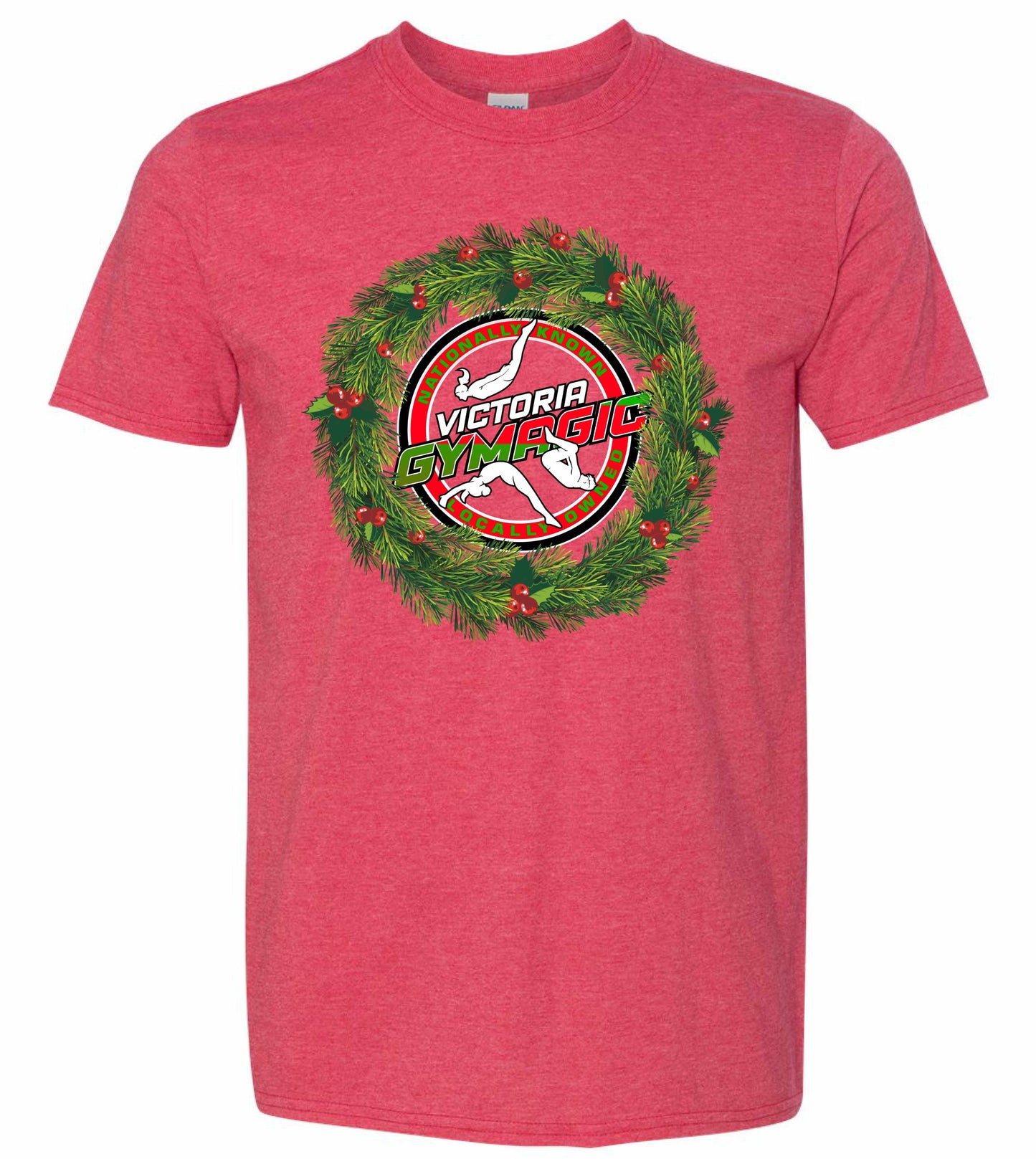 Gymagic Victoria Christmas Wreath T-Shirt