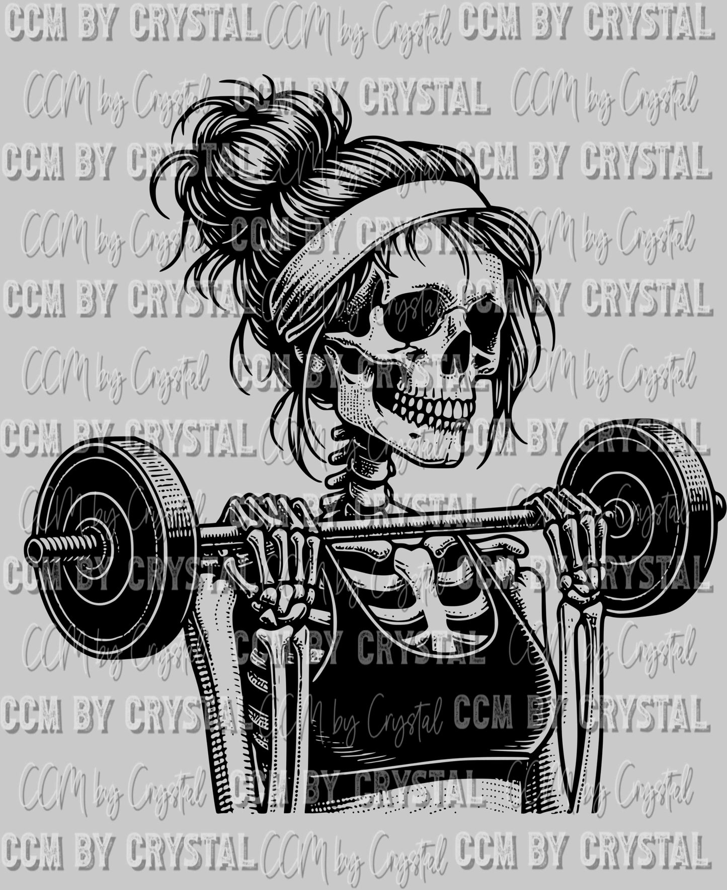 Living My Life at the Gym Pocket Skellie Skeleton Ready to Press DTF Transfer Sublimation Transfer