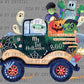 Monsters My 1st Halloween Ready to Press Transfer DTF Transfer Sublimation Transfer
