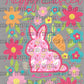 Happy Easter Ready to Press Transfer DTF Transfer Sublimation Transfer