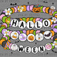 Happy Halloween Bracelets Ready to Press Transfer DTF Transfer Sublimation Transfer