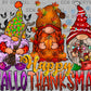 Happy Hallowthanksmas Thanksgiving Christmas Halloween Ready to Press Transfer DTF Transfer Sublimation Transfer