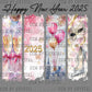 Happy New Year 2025 Ready to Press Transfer DTF Transfer Sublimation Transfer