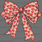 Bow with Hearts Valentines Day Pocket for Love Like Jesus Ready to Press Transfer DTF Transfer Sublimation Transfer