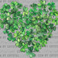 Heart made with Shamrocks St Patrick's Day Ready to Press Transfer DTF Transfer Sublimation Transfer