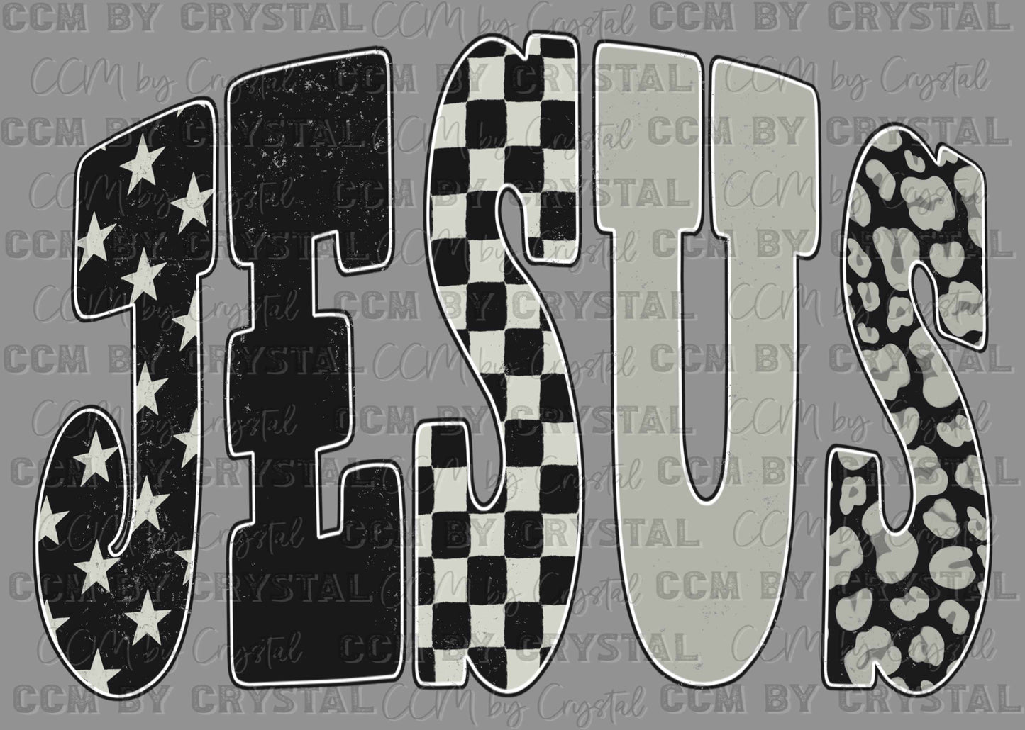 Jesus Christian Ready to Press Instant Peel DTF Transfers Sublimation Transfers
