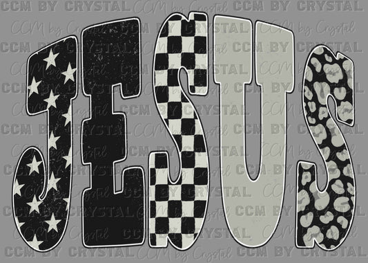 Jesus Christian Ready to Press Instant Peel DTF Transfers Sublimation Transfers