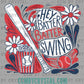 Hey Batter Batter Swing Baseball Ready to Press Transfer DTF Transfer Sublimation Transfer