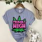 Probably High Faux Embroidery Faux Embroidery Ready to Press Transfer