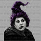 Mary Witch SS Sisters Hocus Halloween Ready to Press DTF Transfers