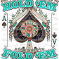 Hold Em Ace Playing Card Ready to Press Transfer