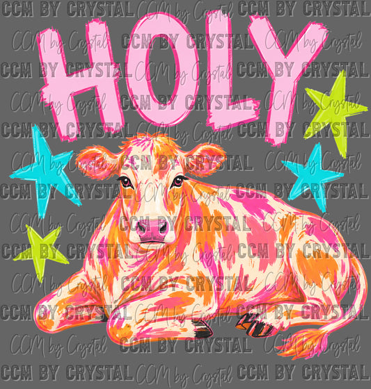 Holy Cow Ready to Press DTF Transfers Sublimation Transfers