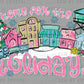 Home for the Holidays Winter Christmas Ready to Press Transfer DTF Transfer