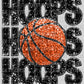Hoops Basketball Faux Sequins Faux Embroidery Ready To Press Transfer