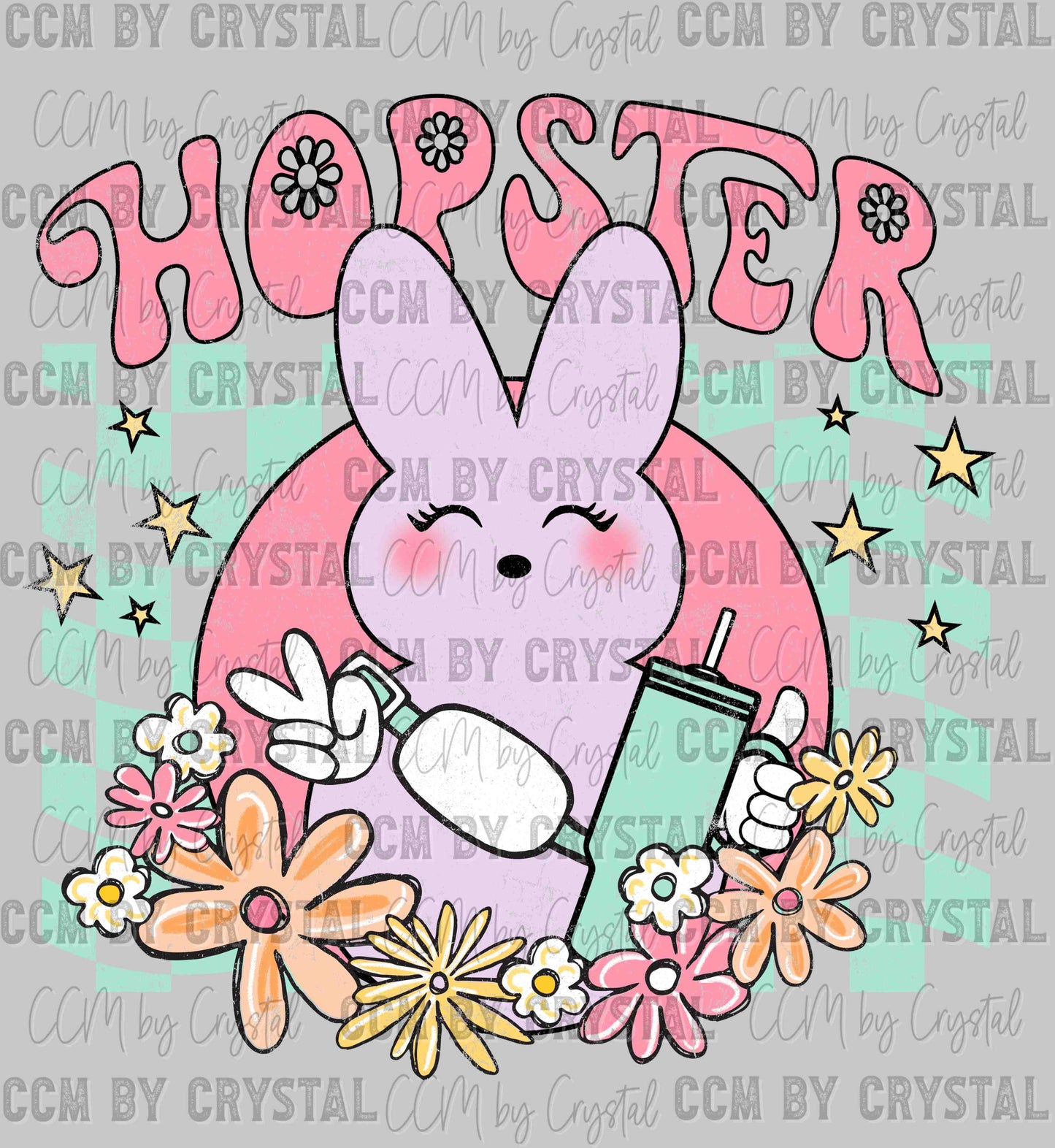 Easter Hopster Ready to Press Transfer