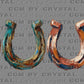 Western Horseshoes Ready to Press Instant Peel DTF Transfers Sublimation Transfers