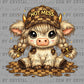 Hot Mess Cow Ready to Press Instant Peel DTF Transfers Sublimation Transfers