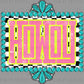 Howdy Distressed Ready to Press Transfer DTF Transfer Sublimation Transfer