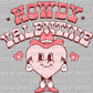 Howdy Valentine Distressed Valentine's Day Club Ready To Press Transfer DTF Sublimation
