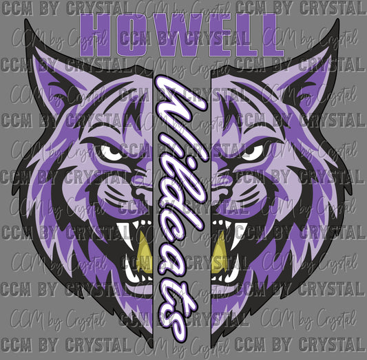 Victoria Howell Wildcats Ready to Press Transfer DTF Transfer