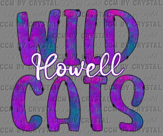 Victoria Howell Wildcats Ready to Press Transfer DTF Transfer