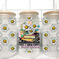 Don't Like People I Like Books UV Transfer 16oz Libby Glass Can Wrap Ready to Apply