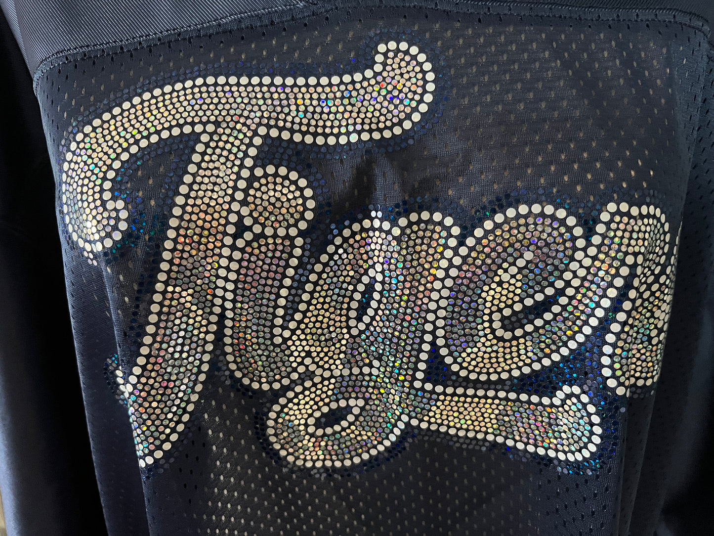 Youth Spangle Mascot Personalized Football Jersey