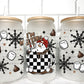 I'm Melting Snowman Winter Christmas UV Transfer 16oz Libby Glass Can Wrap Ready to Apply