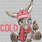 I'm So Cold Winter Donkey Ready to Press DTF Transfer Sublimation Transfer