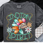 Indian Spirit Cartoon Mascot Ready to Press Transfer DTF Transfer Sublimation Transfer