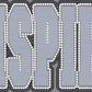 Inspir3 3 Color Approximately 11" wide Spangle Transfer