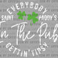 In the Pub St. Patrick's Day Ready to Press Transfer DTF Transfer