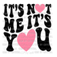 Valentines Day It's Not Me It's You Ready to Press Transfer