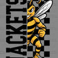 Jackets Checkered Sports Mascot Ready to Press Transfer DTF Transfer Sublimation Transfer